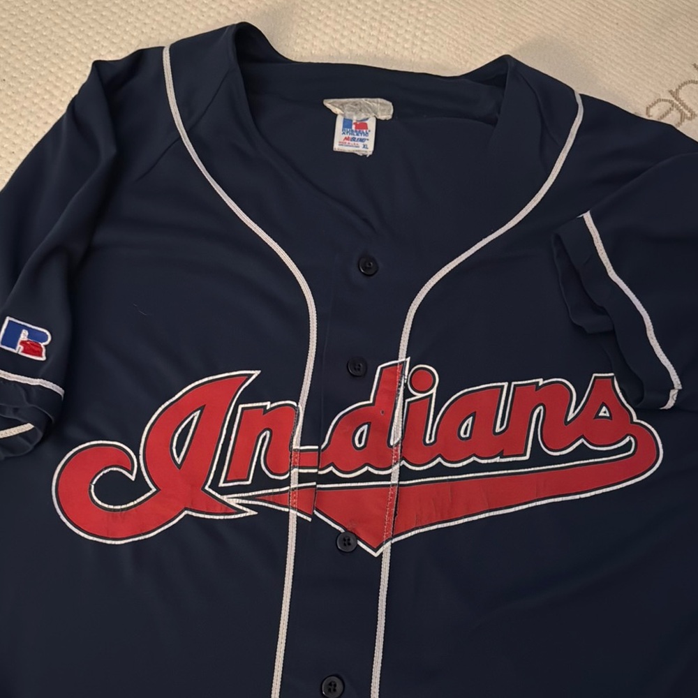 Cleveland Indians Vintage Russell Jersey